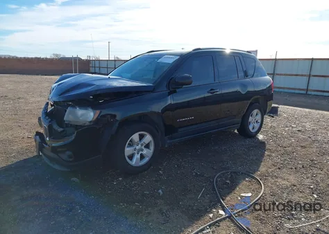 2014 Jeep Compass Sport из США, поврежденный, VIN 1C4NJCBA6ED727511